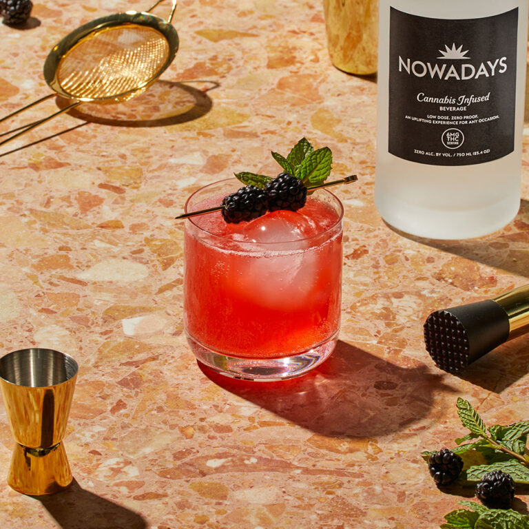 Bramble-on-edible-drink